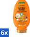 Garnier Loving Blends Après-shampooing à l'huile d'argan et de camélia, 250 ml - Pack avantage - 6 pièces