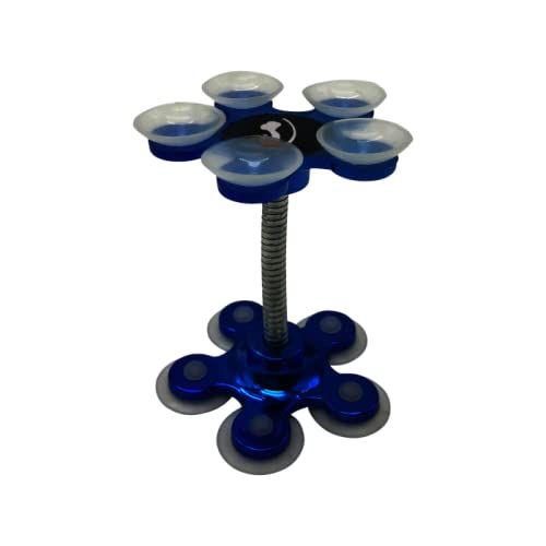 Wonky Monkey Telefoonhouder Blauw - Zwart - Polyester - 8718924812884