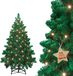 LILIIN Kunstkerstboom 180 cm met LED-verlichting, groen, PVC