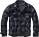 Brandit Flannel Heren Tussenseizoensjas - zwart/antraciet - S
