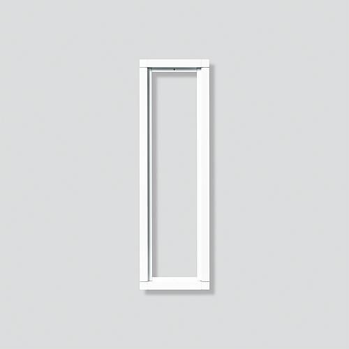 Siedle KR 611-4/1-0 W - Frame - Wit - Aluminium
