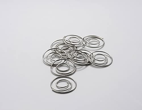 Nio Paperclips Spiraal Zilver 10 Stuks