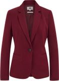 WE Fashion Dames getailleerde jersey stretch blazer