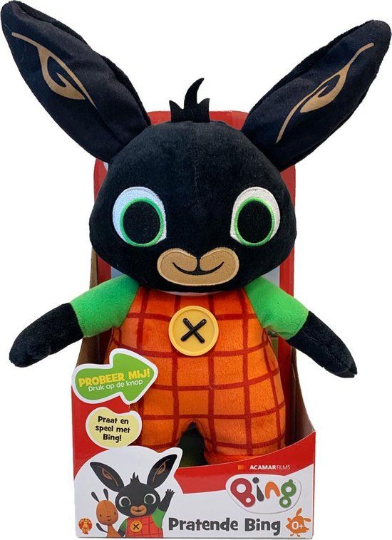 Bing Pratende Bing Knuffel