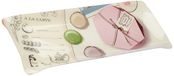 Alpac 379487 dienblad, bedrukt, macarons, acryl, 38 x 15 x 3 cm
