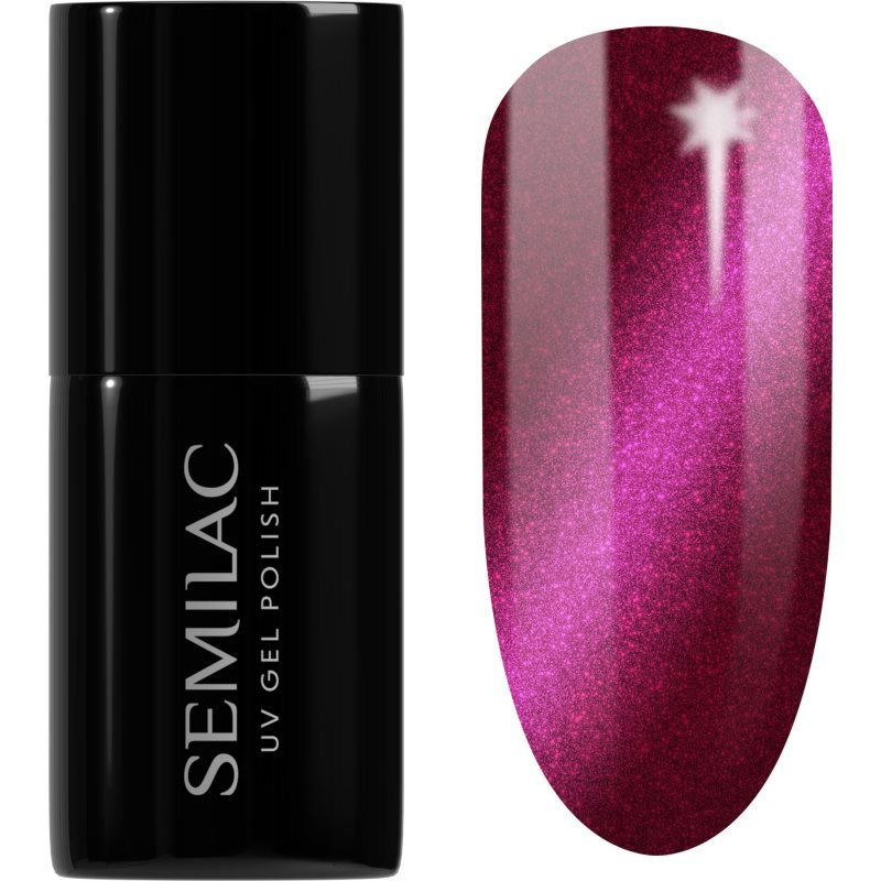 Semilac UV Nail Polish Hybrid 468 Pink Cossy Essentials 7ml Silk Effect Collection