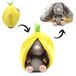 Les DéGLINGOS - FLIPETZ - Knuffel Rocket de muis/citroen - omkeerbare verstopper-muis - zacht pluche voor baby's - Cadeau-ideeën voor geboorte, geel en grijs