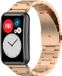 Strap-it Stalen Schakel bandje - rosé goud