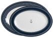 Marine Business Scheepsservies Sailor Plats de service set 2 pièces