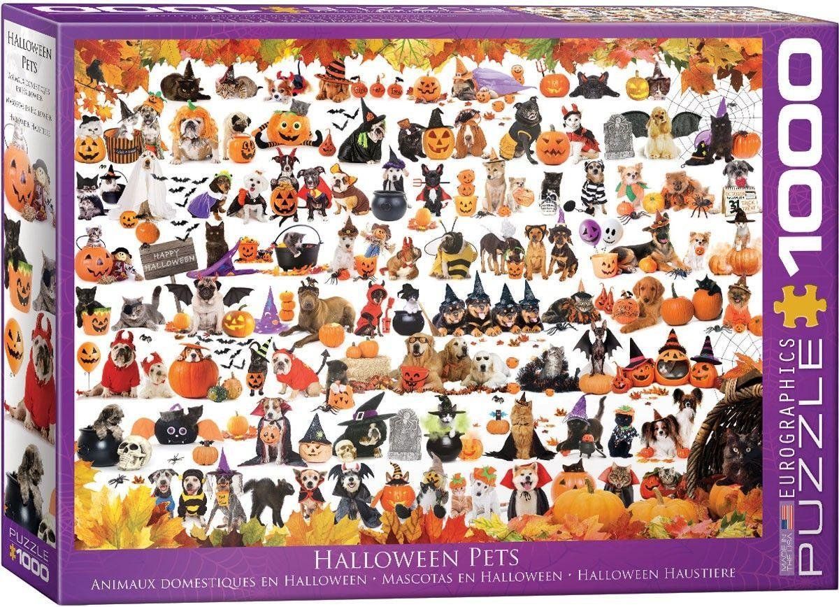 Eurographics Halloween Pets - Puzzel