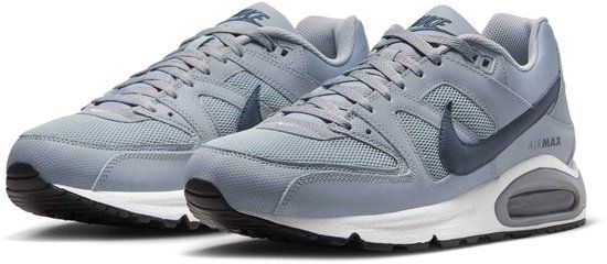 Nike Air Max Command Men's Sneakers - Size 44 - Grey / Dark Blue / White