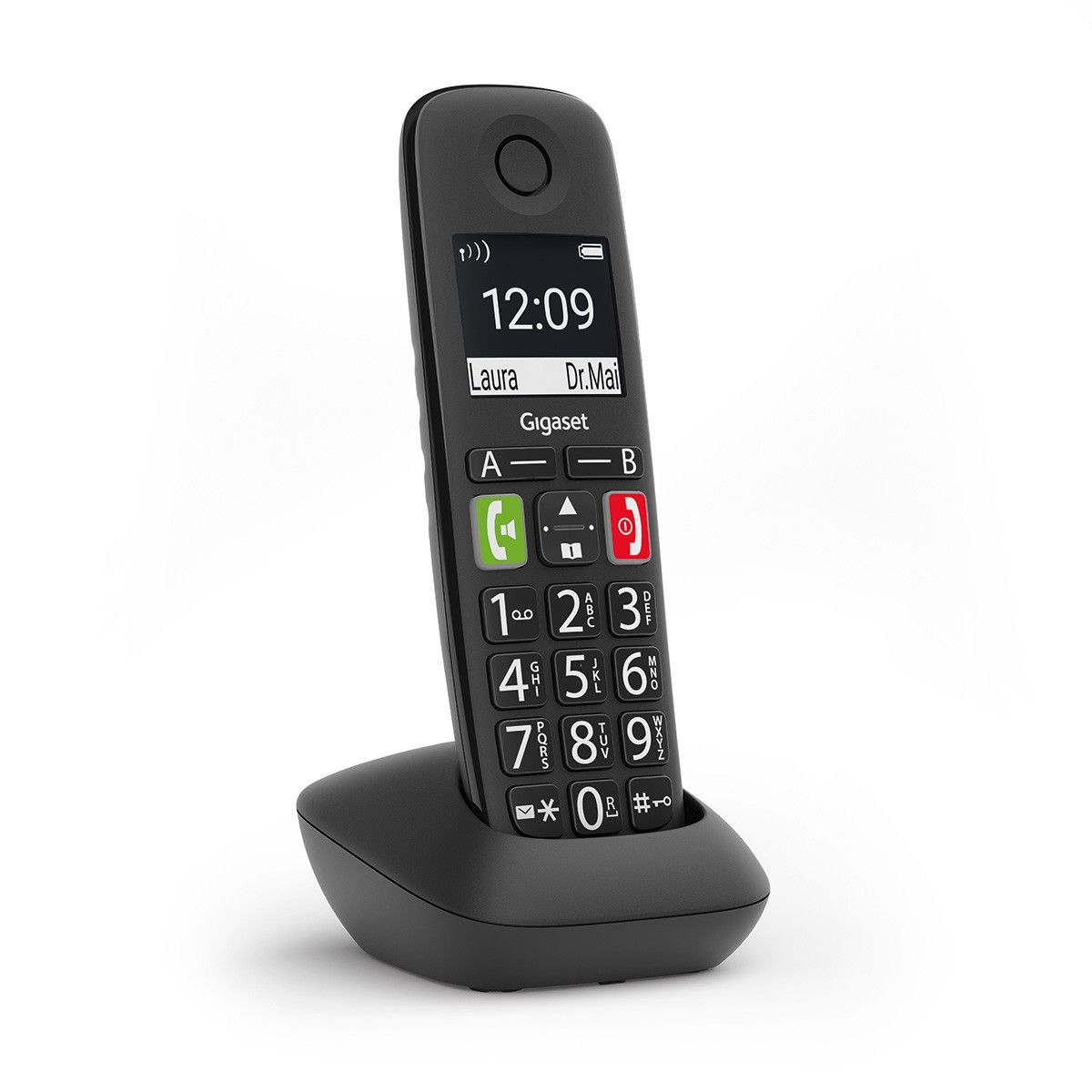 Gigaset E290HX Draadloze Telefoon - Zwart