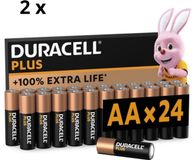 Duracell piles AA - piles alcalines - 1,5V, LR6 - 48 pièces
