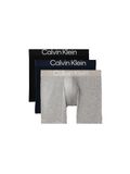 Calvin Klein Boxershorts nachtblauw / grijs gemêleerd / zwart