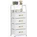 Costway Commode Rangement Avec Tiroirs En Tissu Pliable, 4 Tiroirs