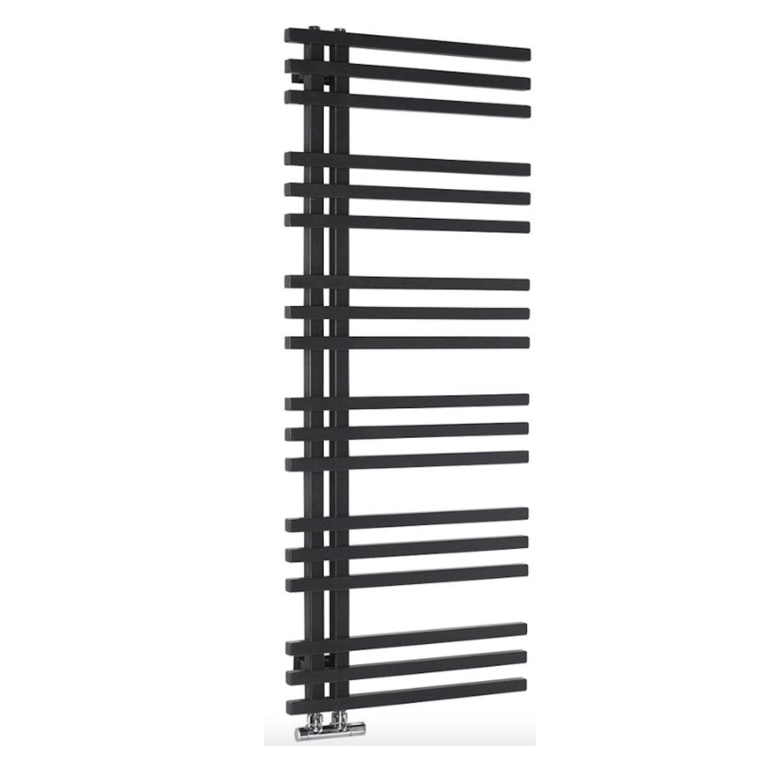 Sapho Sophina Designradiator - 60x121.5cm - 623W - Mat Zwart