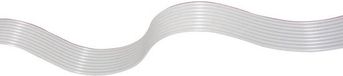 econ connect 28AWG8GR Câble plat Pas: 1.27 mm 8 x 0.08 mm² Gris 30.50 m