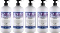 Claudius Cosmetics B.V. Bodylotion Lavendel 1 Liter - Set van 5 stuks