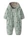 NAME IT Functioneel pak 'NBMSnow05' navy / groen / lichtgroen / rood