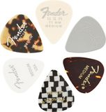 Fender 1980100300 Zesstuks Plectrums Voor Elektrische Gitaar 351 Vorm Medium