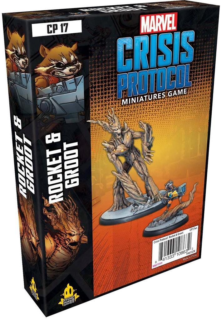 Atomic Mass Games Marvel Crisis Protocol - Rocket and Groot