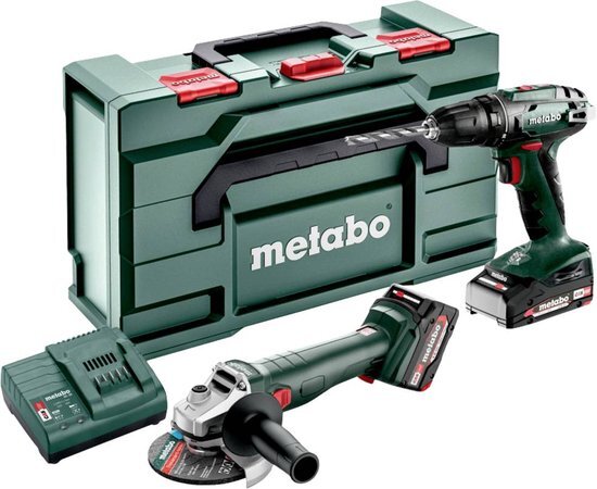 Metabo Accu Combo Set 18V BS 18 + W 18