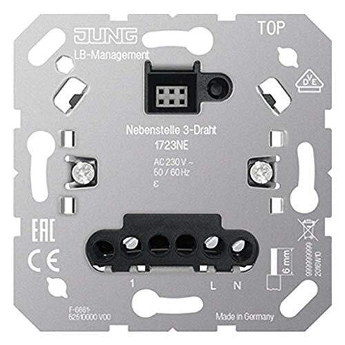 Jung nevenplaats 1723 NE 3-draads elektronische schakelaar 4011377166950