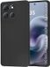 Techsuit Soft Flex Silicone Back Cover voor Motorola Moto G86 Power - Zwart