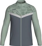 Jako Iconic Polyestervest Kinderen - Zachtgrijs / Mintgroen / Antra Light | Maat: 116