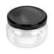 154 stuks – voorraaddoos met deksel, 250 ml, Ø 10 x 6,5 cm, transparant