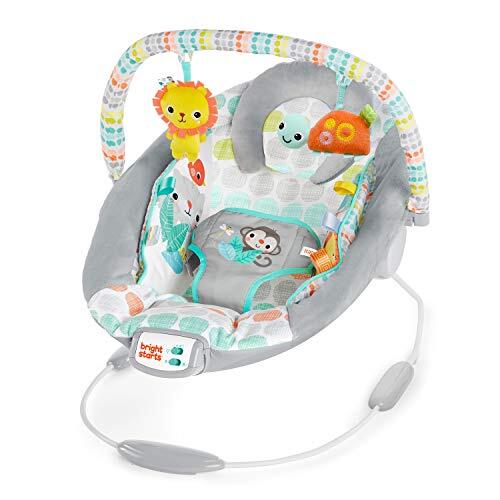 Brights Starts Cradling Bouncer - Whimsical Wild, van roze