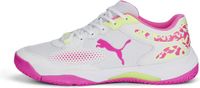 PUMA Solarcourt RCT Sportschoen - Wit/Roze/Geel - Maat 38
