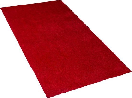 Beliani Tapijt rood 80x150 cm DEMRE