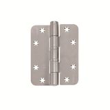 AXA Heavy Duty Schijflagerscharnier 1837 geborsteld RVS 114 x 89 x 3mm