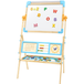 LUPILU Tableau noir en bois double face, avec accessoires