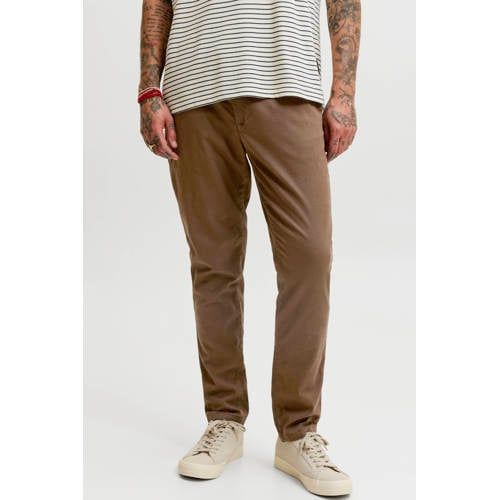 JACK & JONES Pants Studio Slim Fit Chino - Bruin