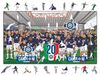 Puzzle en bois, 500 pièces, grand format, multicolore, motif football