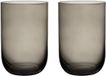 like. by Villeroy & Boch Longdrinkbecher Like Glass Smoke 385 ml Set van 2