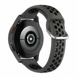 Samsung Galaxy Watch 6 Siliconen sportbandje met gesp - Zwart - 40mm & 44mm