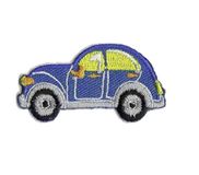 HKM 10233724 patches, blauw, 50 mm x 26 mm