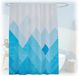 Merkloos Relaxdays douchegordijn - 180x200 cm - anti-schimmel - wasbaar - polyester - geometrisch