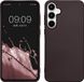 kwmobile telefoonhoesje geschikt voor Samsung Galaxy A55 5G - Hoesje voor smartphone - Back cover in metallic braam