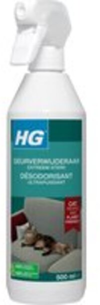 HG Pet Range Geurverwijderaar Sterk Kat 500 ml