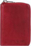 Esquire Oslo Texas Portemonnee RFID Leer 8 cm - Dames - Staand formaat - rood