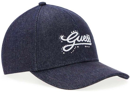 Guess Baseball Cap Petten Dames - Donkerblauw - Maat ONESIZE