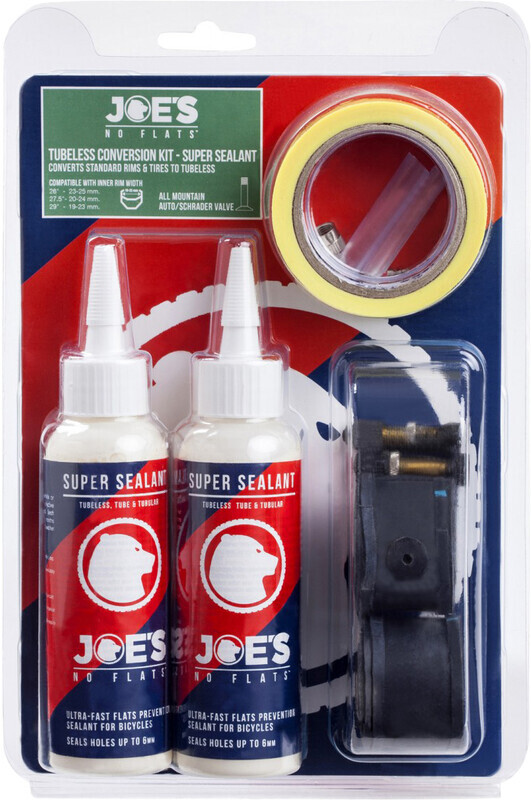 Joe's No-Flats Joe's No-Flats Super Sealant Tubeless ombouwset All Mountain AV