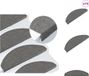 vidaXL Trapmatten zelfklevend 15 st 65x22,5x3,5 cm grijs