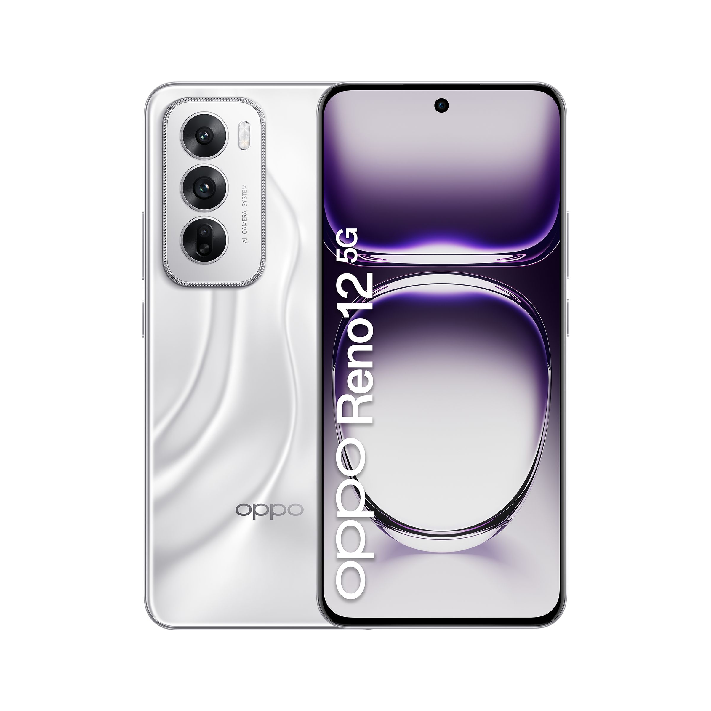 OPPO Reno 12 5G / 256 GB / Zilver / 5G