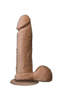 Doc Johnson Realistic Cocks - UR3 - 6 Inch - Brown