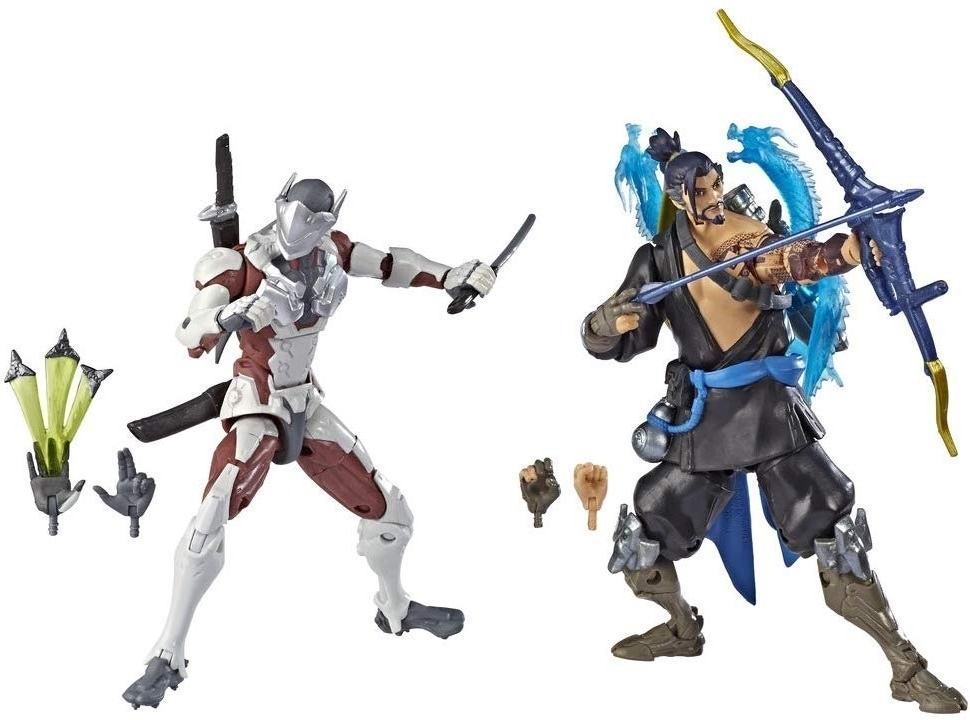 Hasbro overwatch ultimates 2-pack - hanzo + genji